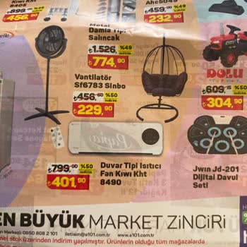 A101 Gerçeği Yansıtmayan Broşür