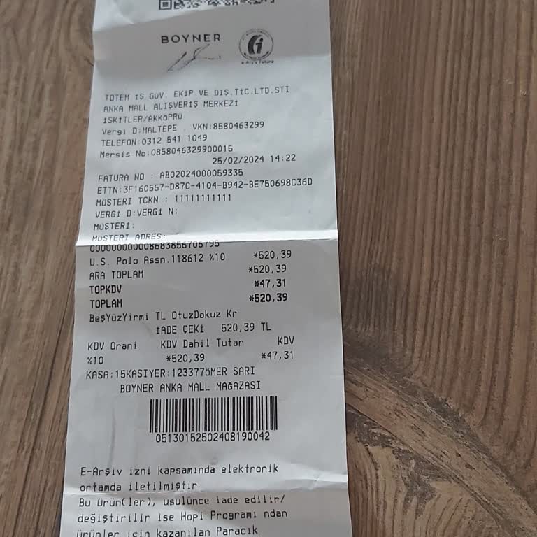 Boyner İade Bedelini Yatırmıyor