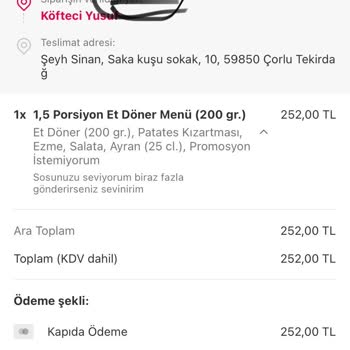 Köfteci Yusuf 40 Dakika Bekleyiş Sonrası Döner Hayal Kırıklığı