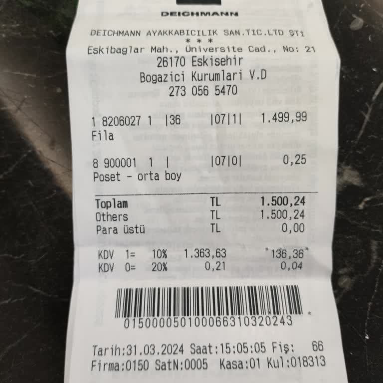Deichmann Ayıplı Mal Satışı