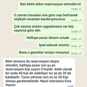 İzmir Gezi Fırsatları Güvenilir Bir Firma Değil
