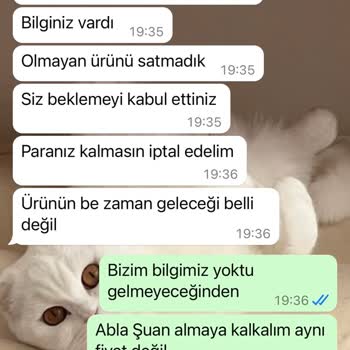 Aşkım Mobilya (Adana) Olmayan Ürünü Satan Bir Firma