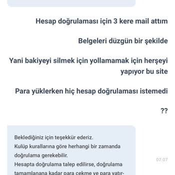 7slots Uygulaması Hakkında Hesap Doğrulaması