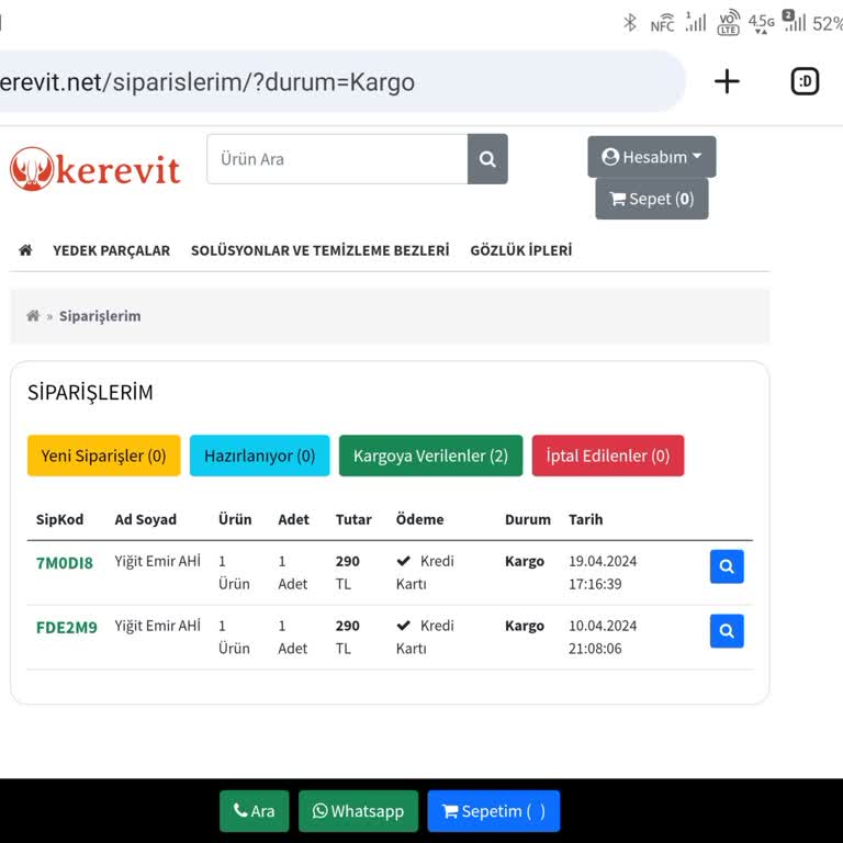 Getir Siparişimin Çoğunluğunu Eksik Getirdi