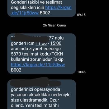 Kargom Sende Firmasının Kargomu Getirmemesi