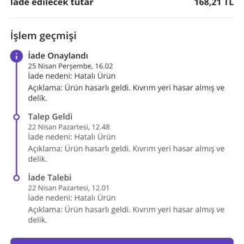N11 Kusurlu Ürün İadesinde Kargo Ücretini Müşteriye Yansıtıyor.