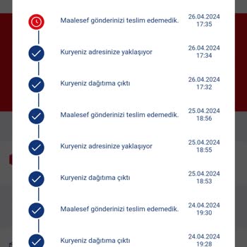 Aras Kargo Habersiz Geri İade Edilen Kargo