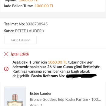 Estee Lauder Sözde Yanlış Fiyat