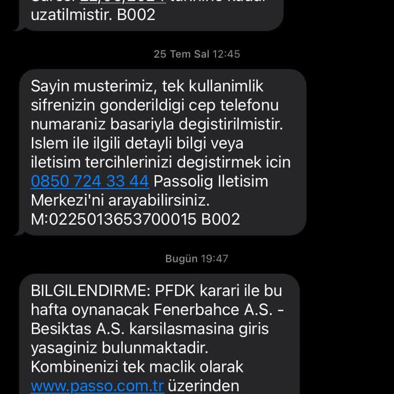 Passolig Acil Lütfen Cevap