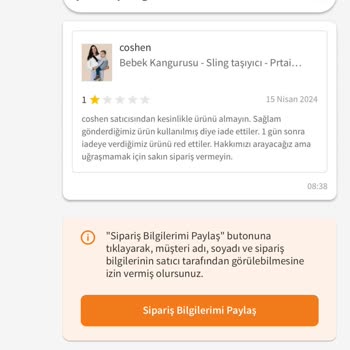 Trendyol Ürün İadesini Kabul Etmiyor