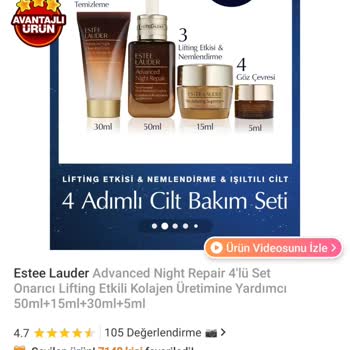 Estee Lauder Este Lauder Sipariş İptali