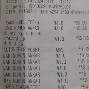 A101 De Aldığım Torku Markalı Kakaolu Helva