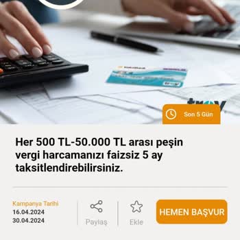 VakıfBank Taksit Kampanyası Hayal Kırıklığı