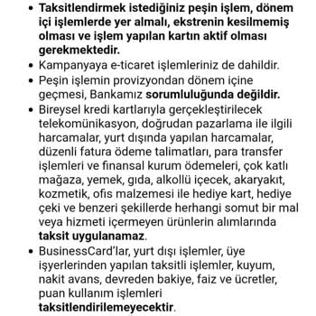 VakıfBank Taksit Kampanyası Hayal Kırıklığı