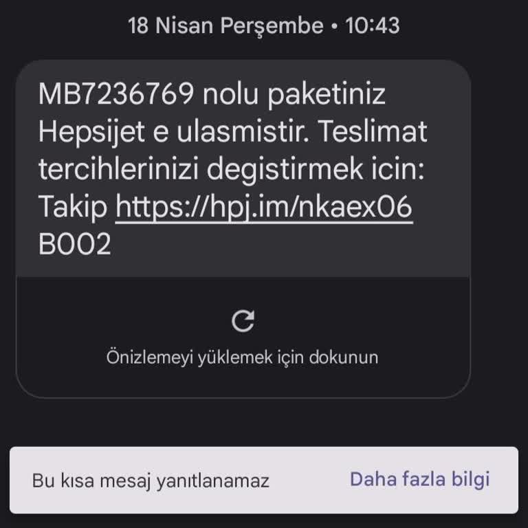 Hepsijet Kargo Firmasının 18 Nisandan Bu Yana Kargoyu Getirmemesi