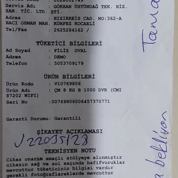 Vestel Pişmanlıktır. Servisi Boşuna Gelip Gidiyor.