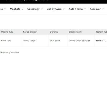 Spigen Türkiye Canceled The Product I Ordered After The 37th Day
