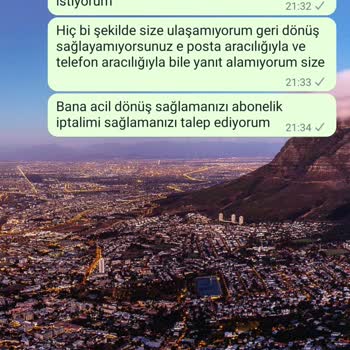 Sadenet Abone İptalini Sağlayamıyorum