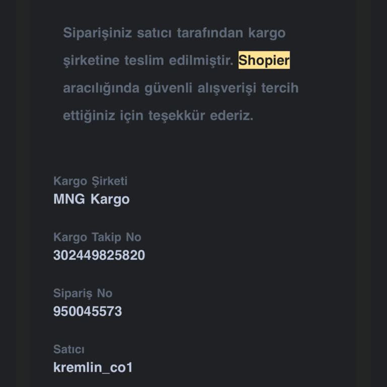 Kremlin Outlet İade Talebi Lütfen Yardım Edin