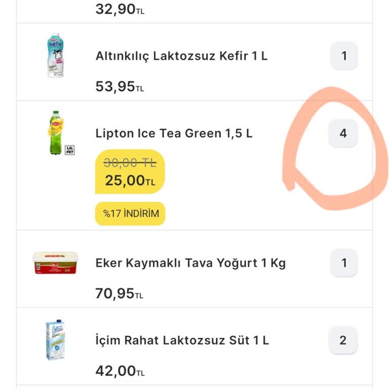 Migros Hemen Alışverişimi Eksik Gönderdi