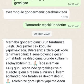 Caddstore Ürün İadesi Sonrası Paramı Alamıyorum