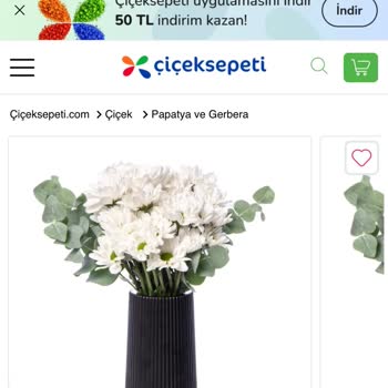 Çiçek Sepeti Görselle Alakasız Ürün