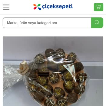 Çiçek Sepeti Görselle Alakasız Ürün
