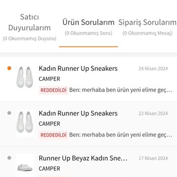 Camper Kalitesiz Ürün İlgisiz Satıcı