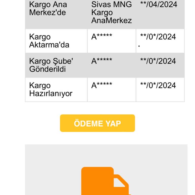 Kargo Sipariş Sonrası Ek Ücret Karmaşası