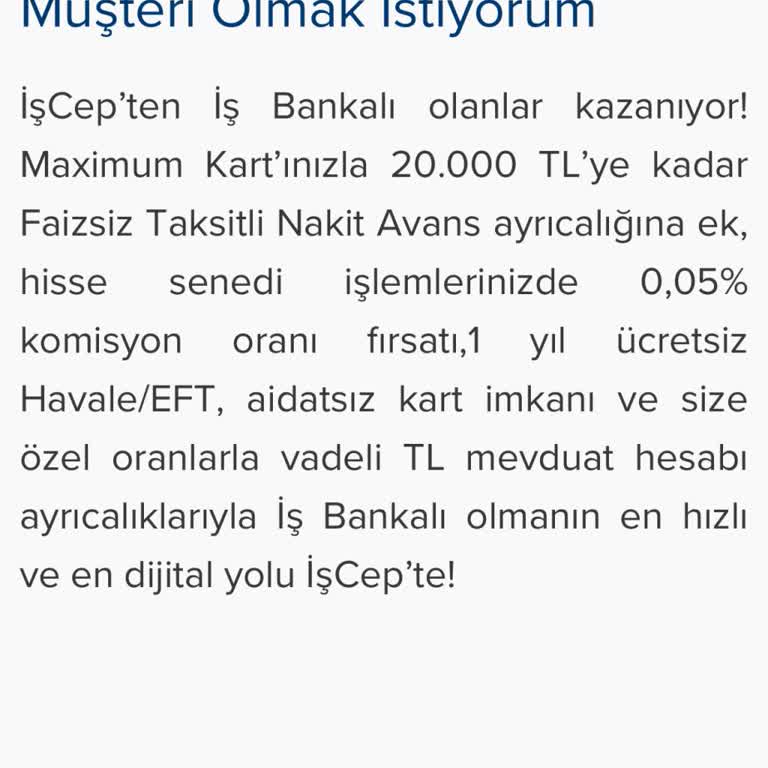 İş Bankası Kart Aidatını İade Etmiyor