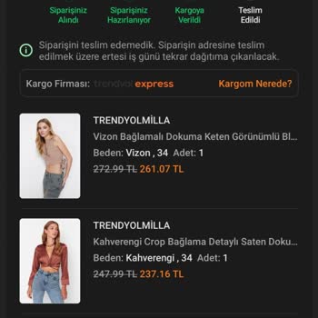 Trendyolmilla'nın Amatör Davranışları