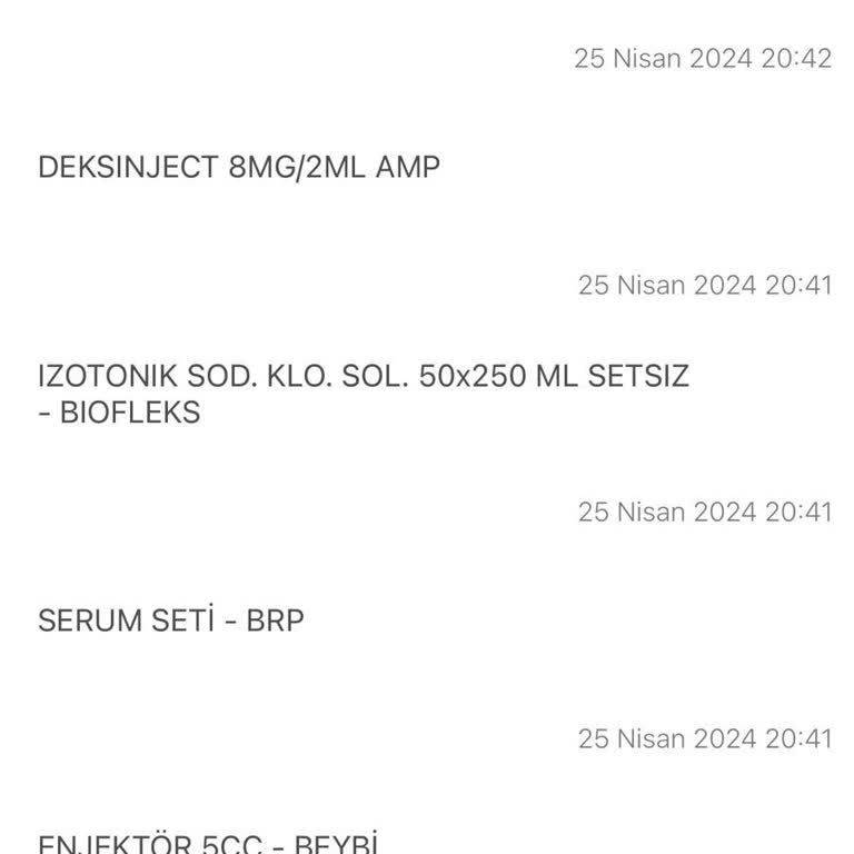 Doruk Yıldırım Hastanesi Bursa'da Bir Hastanede Yaşanan Alerjik Reaksiyon Ve İlgisizlik Şikayeti