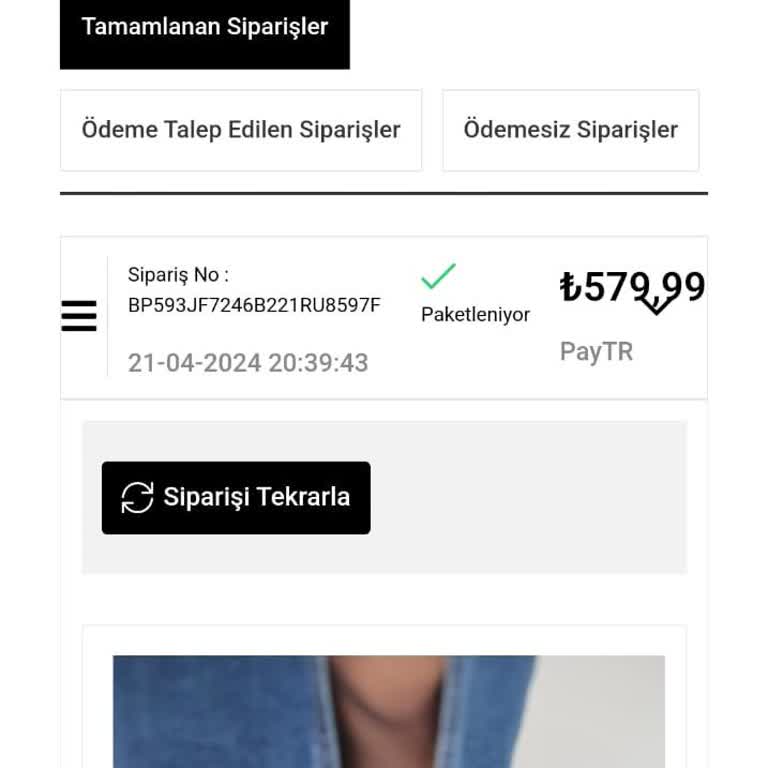 Benimpabucum Olmayan Ürünleri Satıyorlar Kargoya Verilmiyor