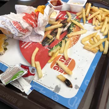 Burger King Kötü Kokulu Patates