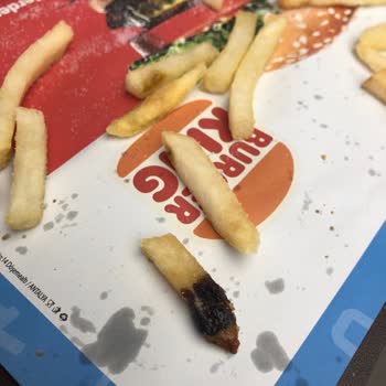 Burger King Kötü Kokulu Patates