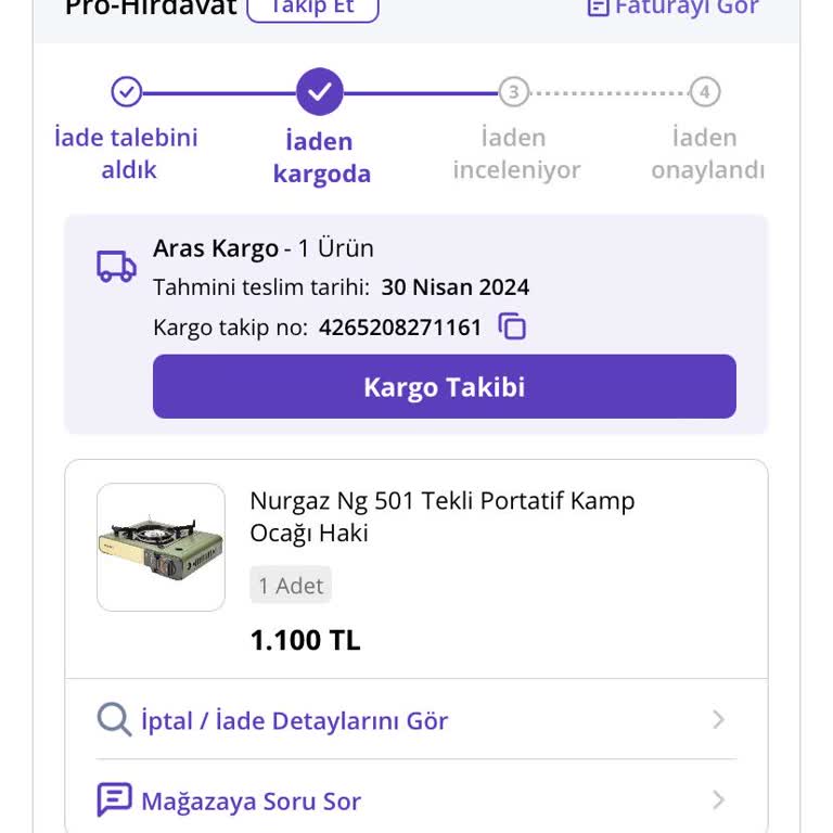 N11 İade Onay Süreci