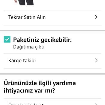 Amazon Kargo Takip Sorunu Ve Müşteri Hayal Kırıklığı