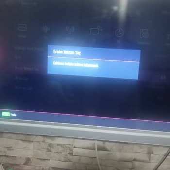 Arçelik Smart TV Bağlantı Noktası Sorunu