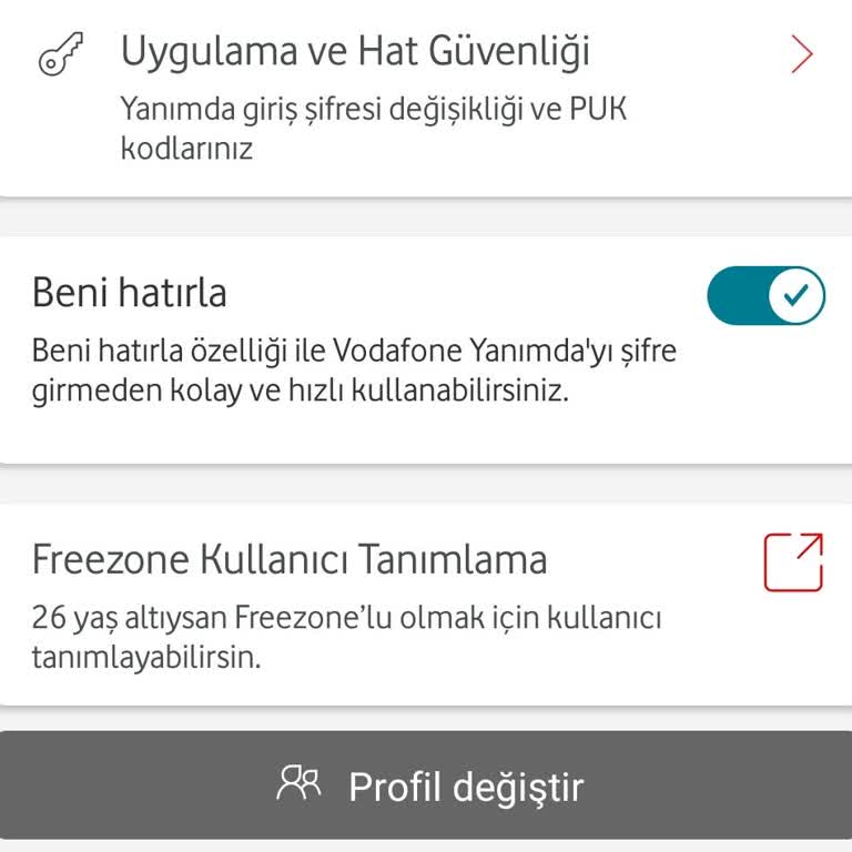 Vodafone 40 GB Sosyal Medya