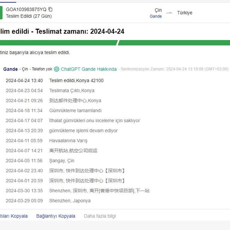 Hogrce.com Sitesinden Siparişim Gelmedi