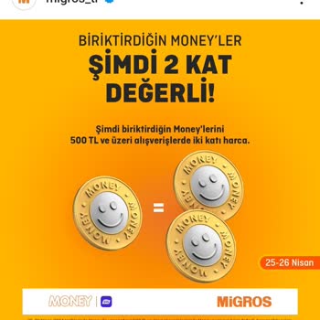 Migros Yetersiz Telafi Yüzünden X2 Money Kampanyasından Faydalanamadık