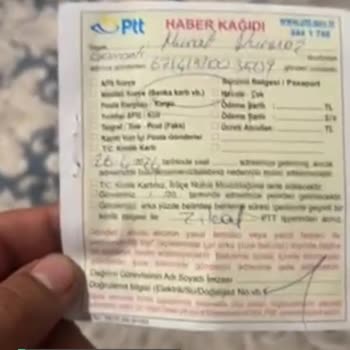 PTT Kargo Eve Gelmiş Bilmiyorum