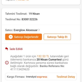Trendyol Express Kargo Hatası Ve İade Sorunu