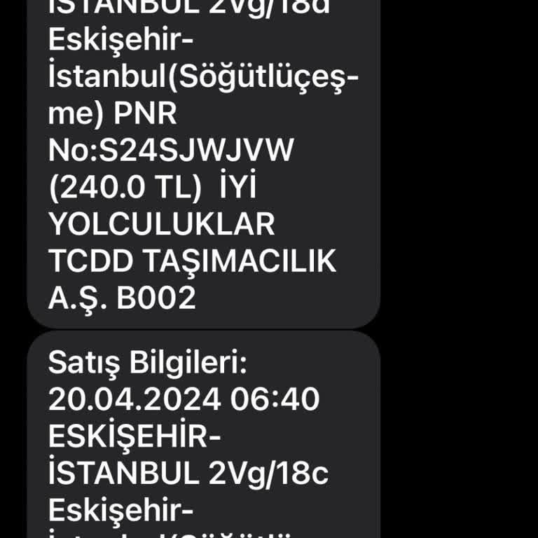 YHT (Yüksek Hızlı Tren) Çalışanların Saygısız Davranışları