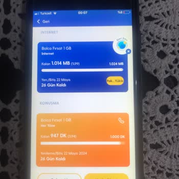 Turkcell Kendi Kendine (-) Tl Bakiye Yapıyor