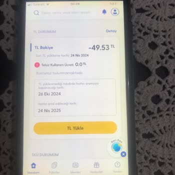 Turkcell Kendi Kendine (-) Tl Bakiye Yapıyor