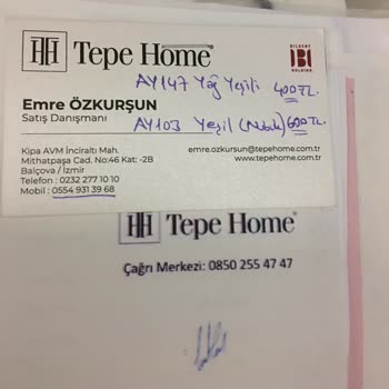 Tepe Home Zamanında Teslim Edilmeyen Kumaş