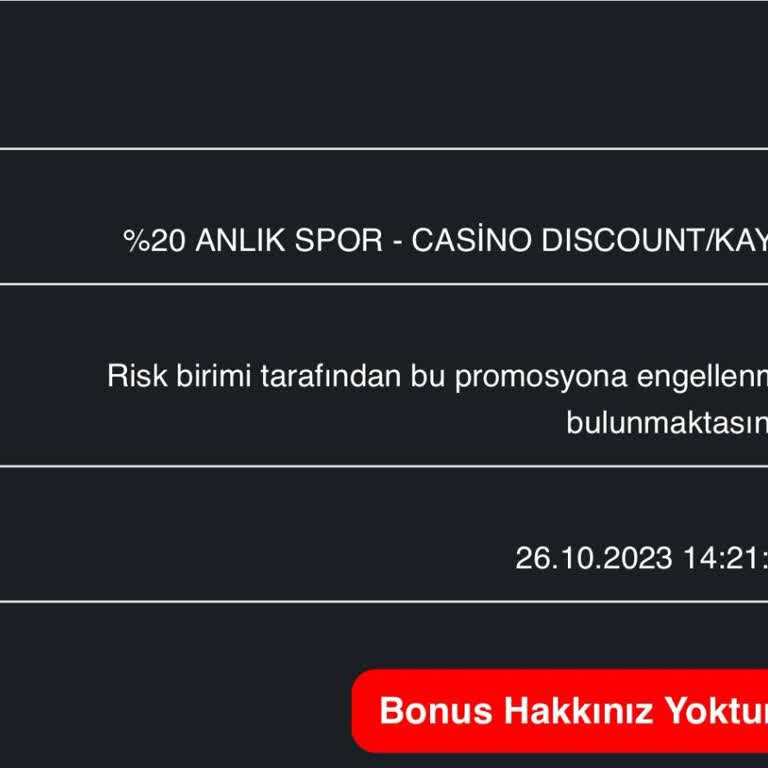 Betgaranti Kayıp Bonusumu Vermedi