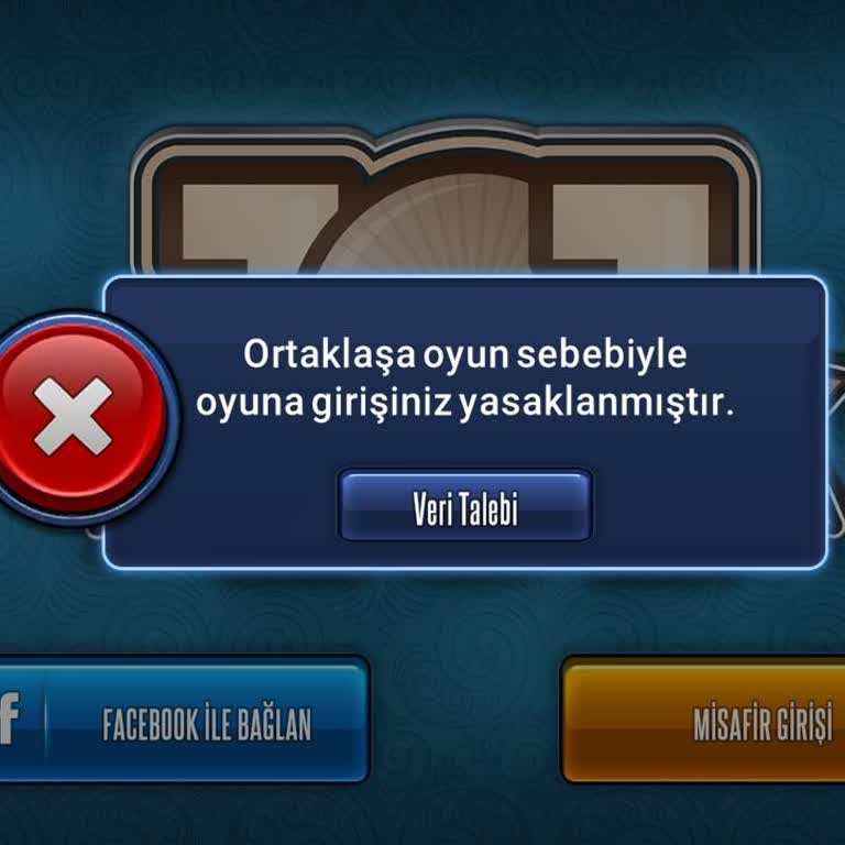 Zynga Hesabım Ortaklaşa Oyun Diye Kapandı Açın