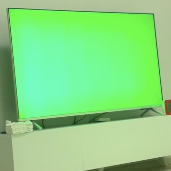 PHILIPS TV Philips 58PUS8507/62 TV De Açılışta Yeşil Ekran